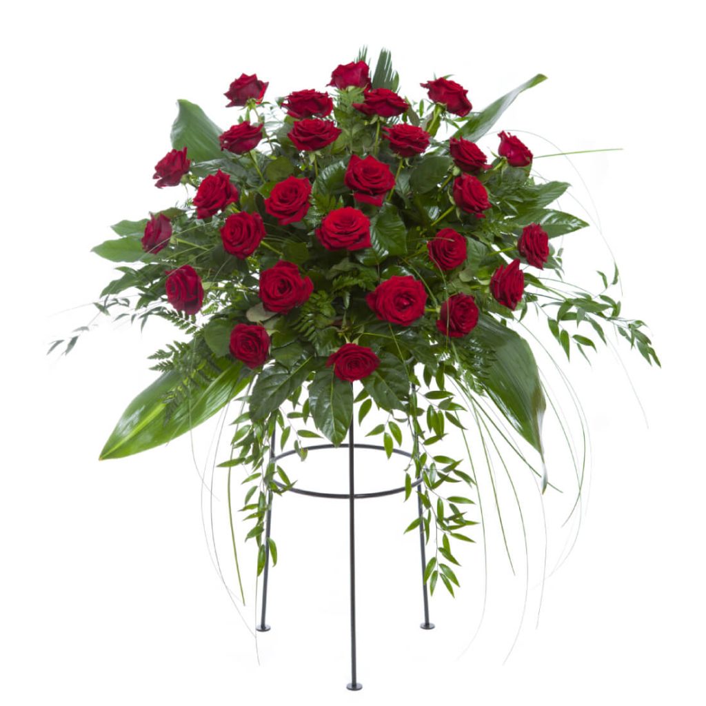 Aranžmá červené růže